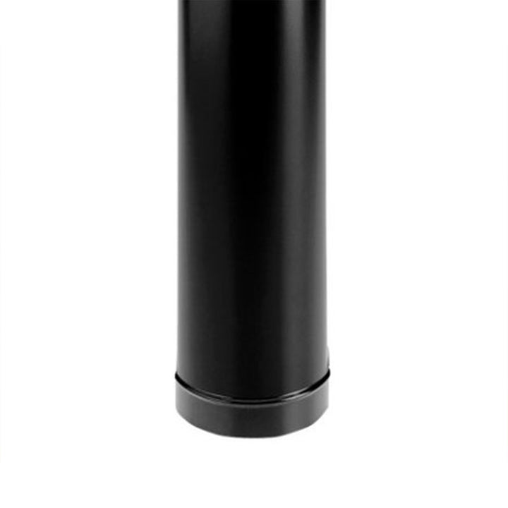 DuraVent DuraBlack Telescoping Adjustable Finishing Stove Pipe, 6 in (Open Box) - VMInnovations