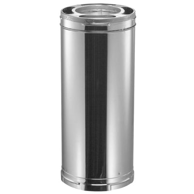 DuraVent  DuraPlus Stainless Steel Triple Wall Stove Pipe, 12" x 6" (For Parts) - VMInnovations
