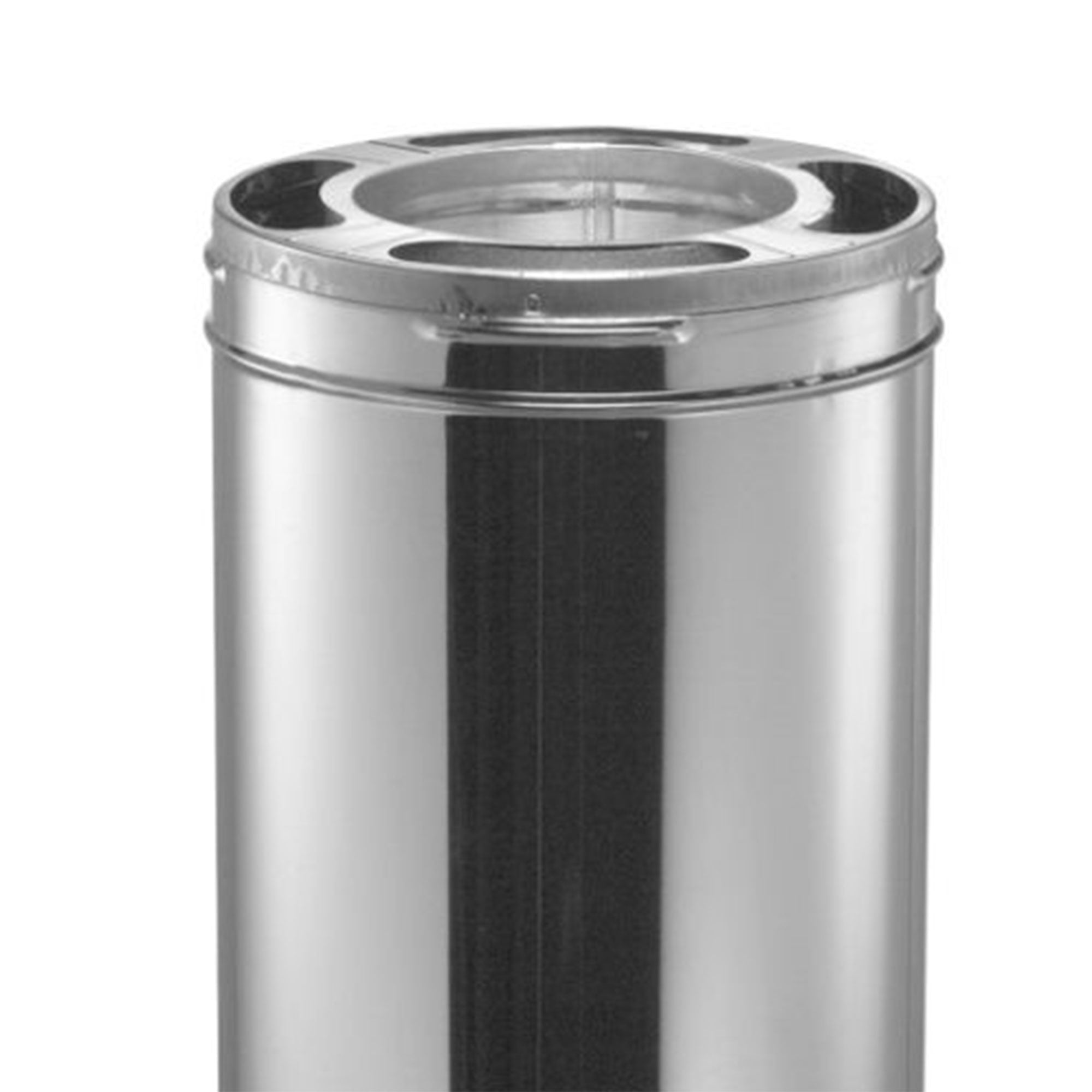 DuraVent DuraPlus Galvanized Steel Triple Wall Stove Pipe, 24 x 6 Inch (Used) - VMInnovations