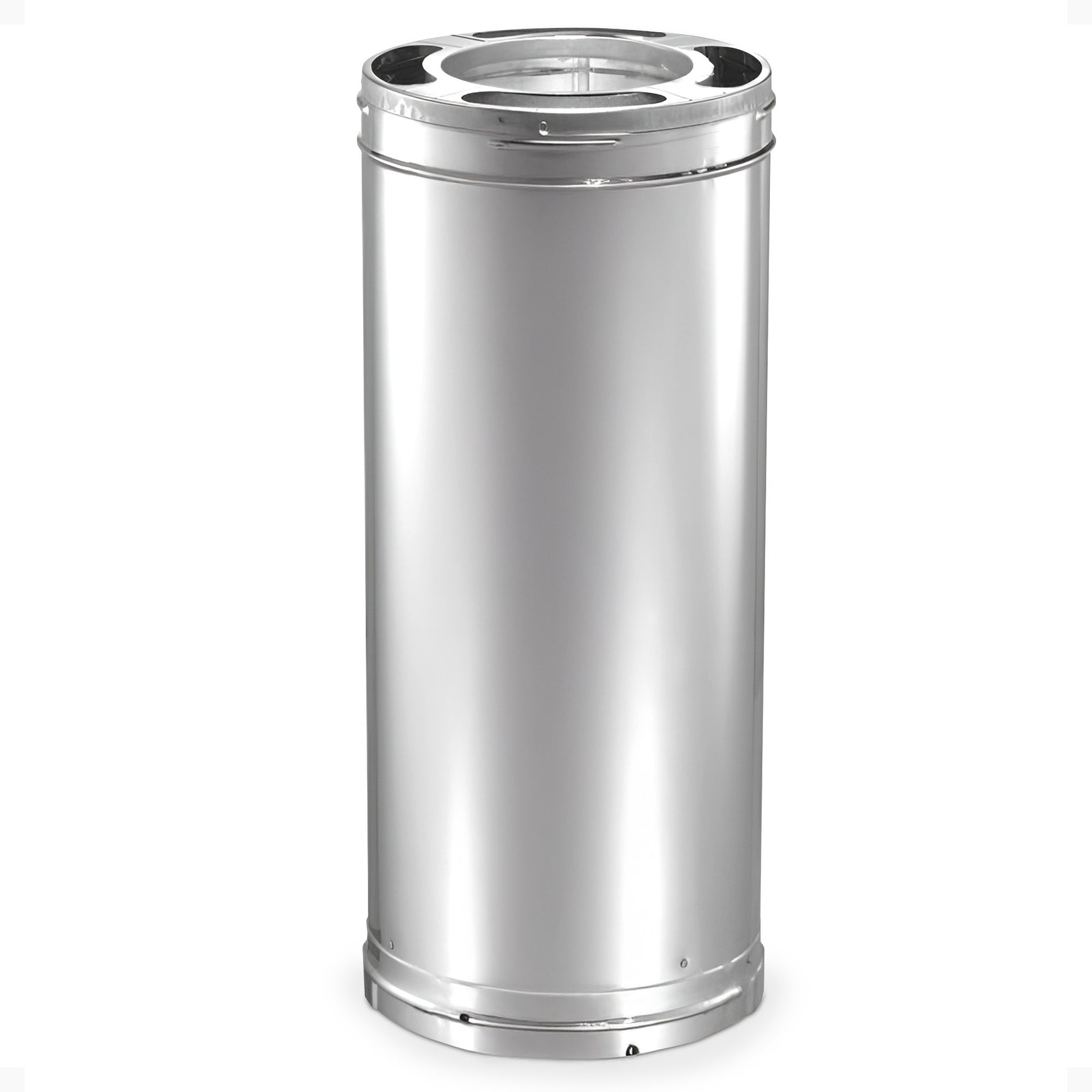 DuraVent DuraPlus 24 x 6" Galvanized Steel Triple Wall Stove Pipe, (Open Box) - VMInnovations