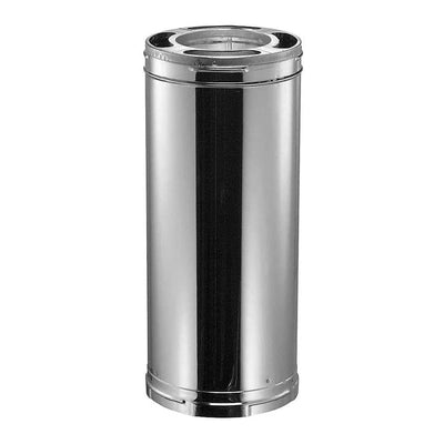 DuraVent DuraPlus Stainless Steel Triple Wall Stove Pipe, 24 x 6 Inch (Open Box) - VMInnovations