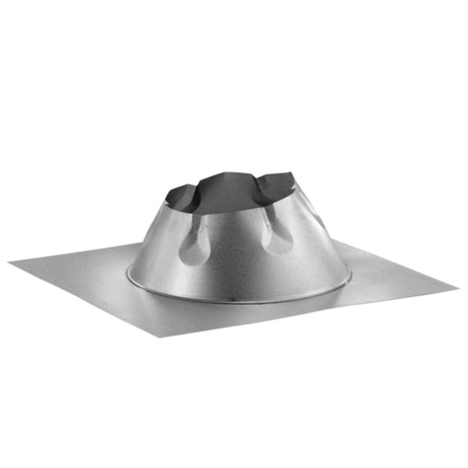 DuraVent 6DP-F6 DuraPlus Galvalume Steel Roof Flashing for 0/12 to 6/12In Pitch - VMInnovations