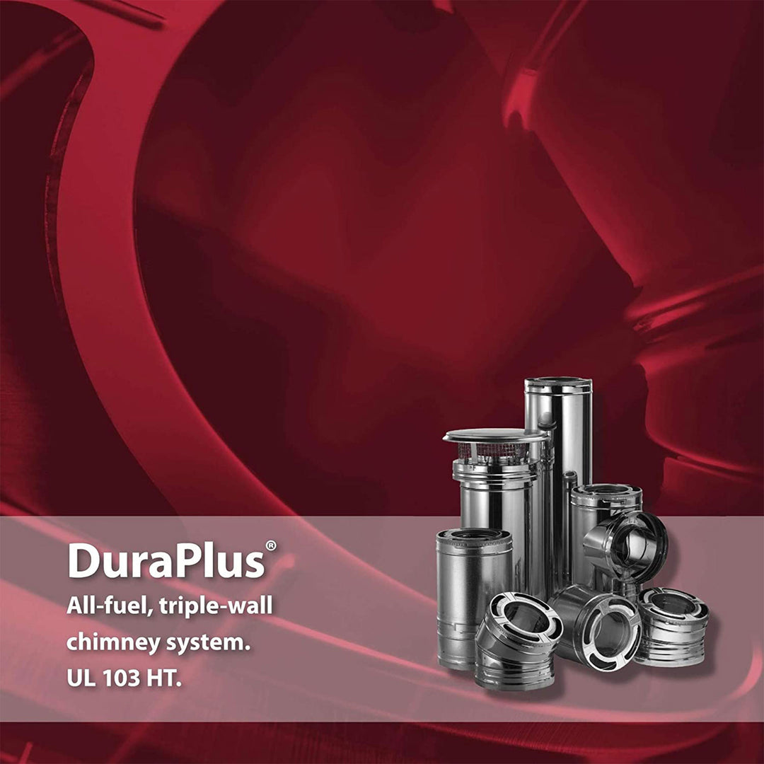 DuraVent DuraPlus Extended Roof Bracket Chimney Support, 6" Diameter (Used) - VMInnovations