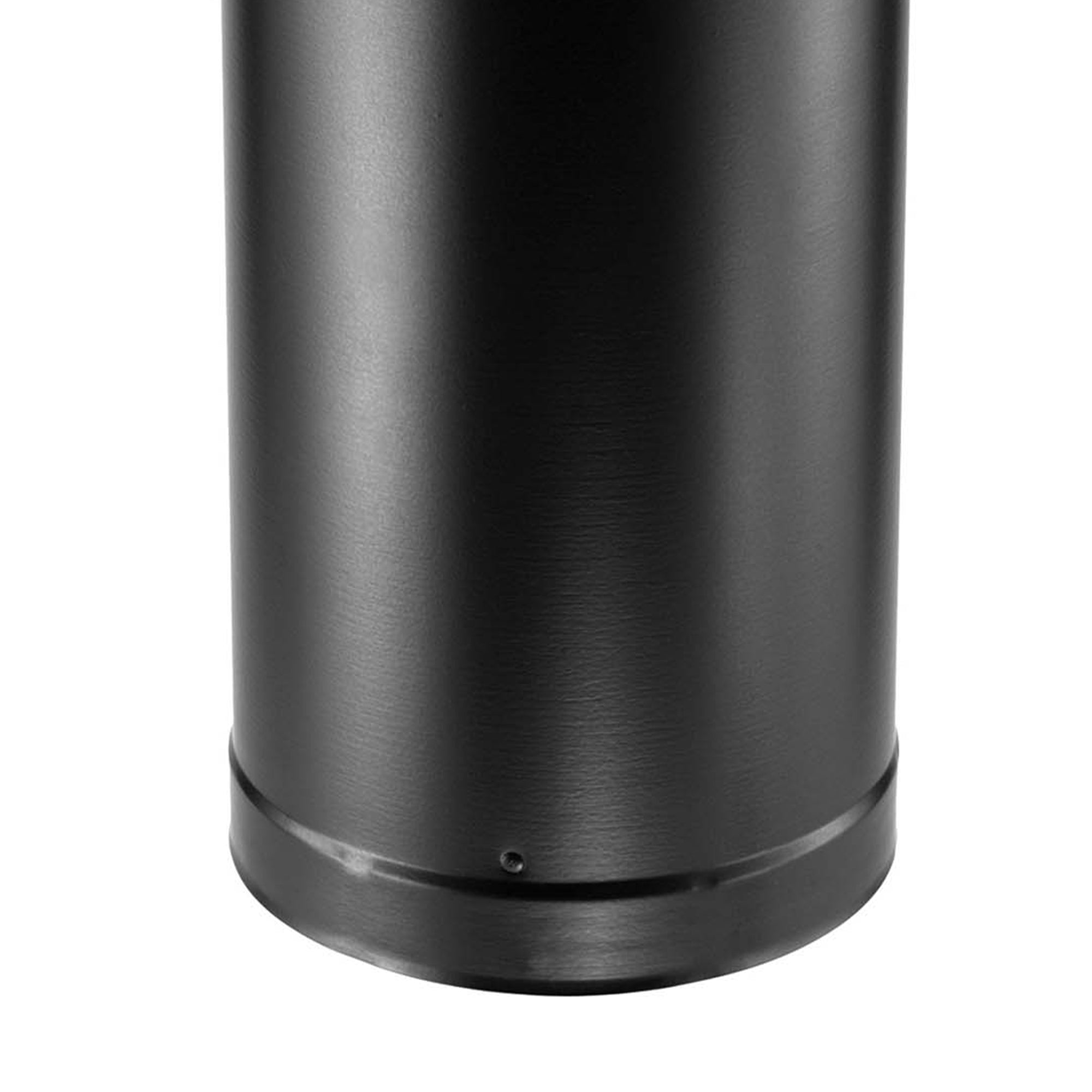 DuraVent  DVL Galvanized Steel Double Wall Stove Pipe, 6 x 6 Inch, Black (Used) - VMInnovations