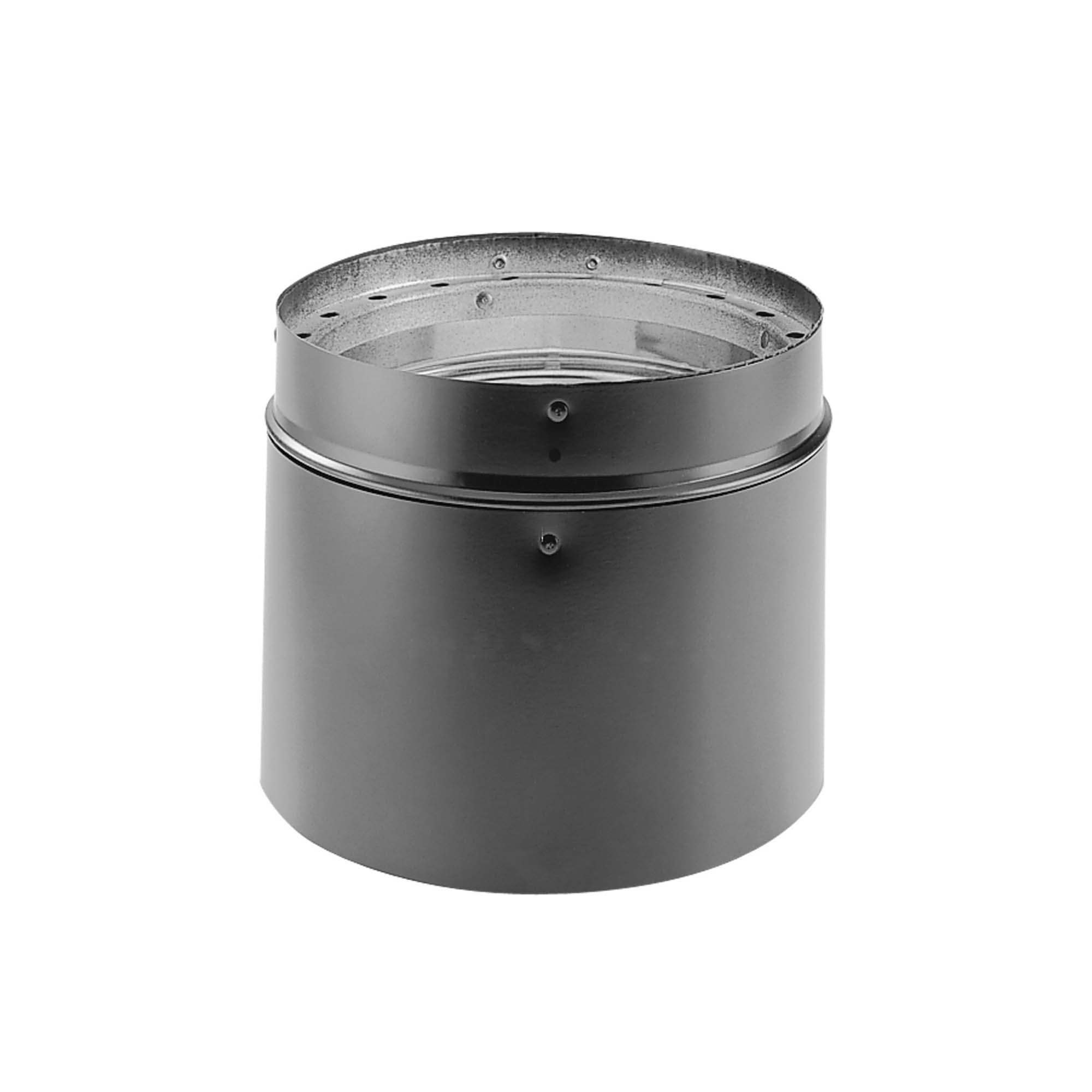 DuraVent DVL Adjustable Steel Double Wall Stove Pipe, 6 x 12 Inch (Open Box) - VMInnovations