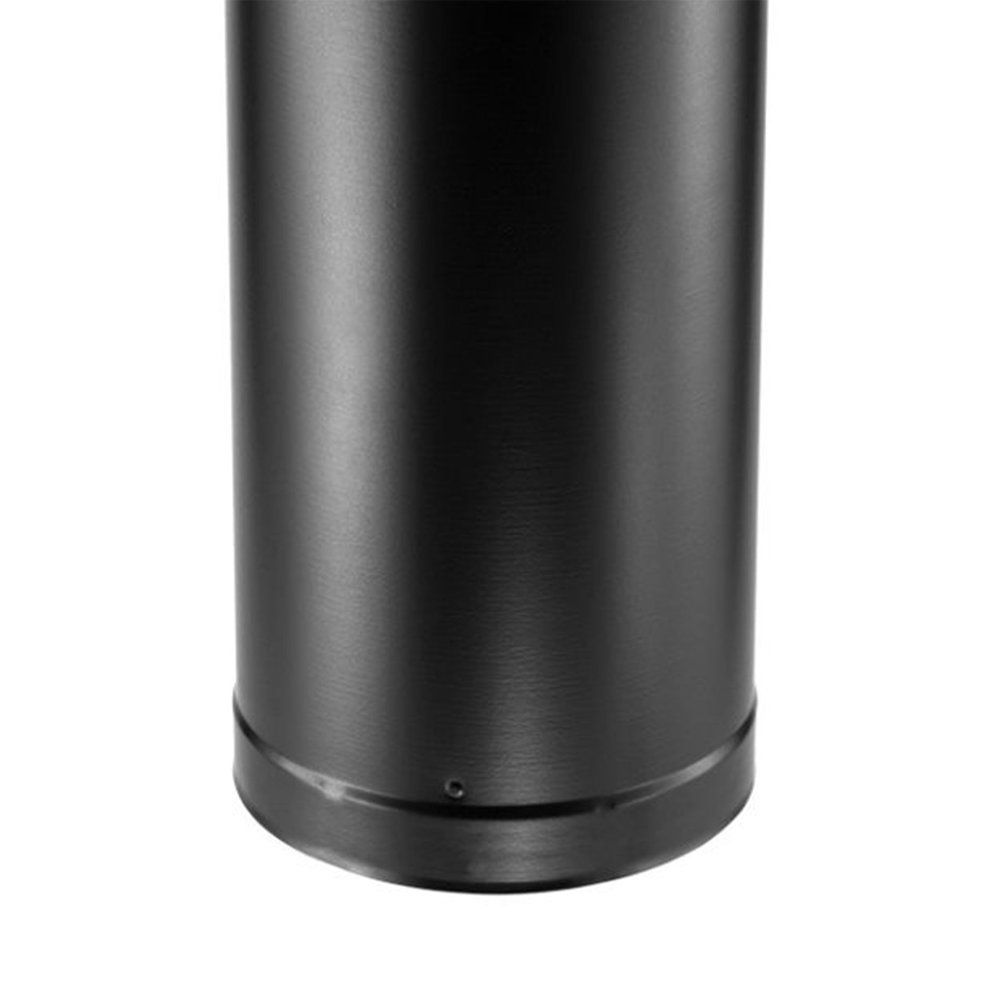 DuraVent DVL Galvanized Steel Double Wall Stove Pipe, 6 x 24 Inch, Black (Used) - VMInnovations