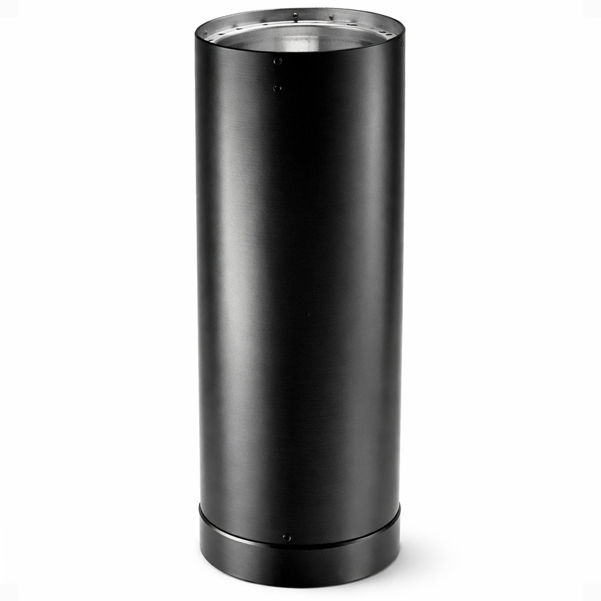 DuraVent DVL Galvanized Steel Double Wall Stove Pipe, 6 x 24" , Black (Open Box)