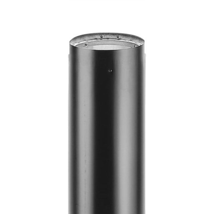 DuraVent DVL 6DVL-46TA 6'' Double Wall Steel Telescoping Chimney Stove Pipe - VMInnovations