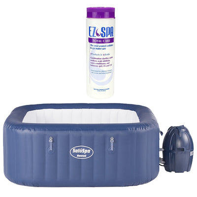 Bestway SaluSpa Hawaii 6 Person Inflatable Hot Tub w/ EZ Spa Chemical Treatment