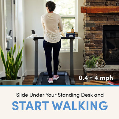 Lifespan Fitness Walking Treadmill for Home and Office Desk, Black (For Parts) - VMInnovations