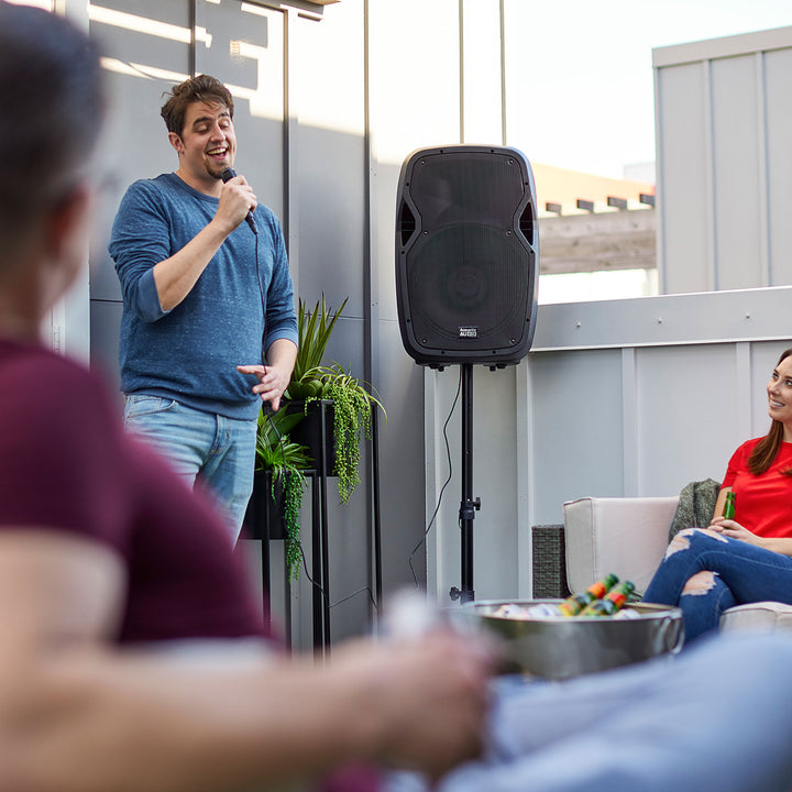 Acoustic Audio by Goldwood 15in 1000W Bluetooth LED Speaker System (For Parts) - VMInnovations