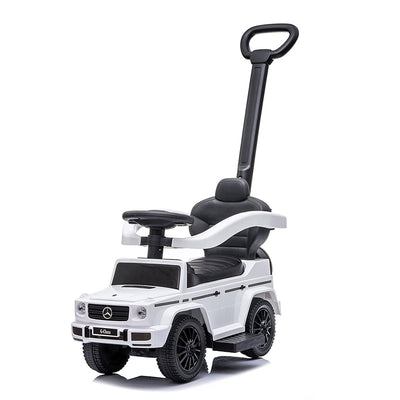 Best Ride On Cars Kids Outdoor Stroller Mercedes G-Wagon 3 in 1 Push Car, (Used) - VMInnovations