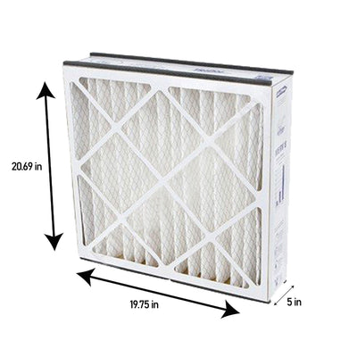 Trion 255649-103 Air Bear 20 x 20 x 5 Inch MERV 8 Air Purifier Filter (4 Pack) (Refurbished)