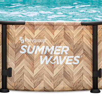 Summer Waves Elite 12' x 30" Round Above Ground Swimming Pool w/Pump (Used) - VMInnovations