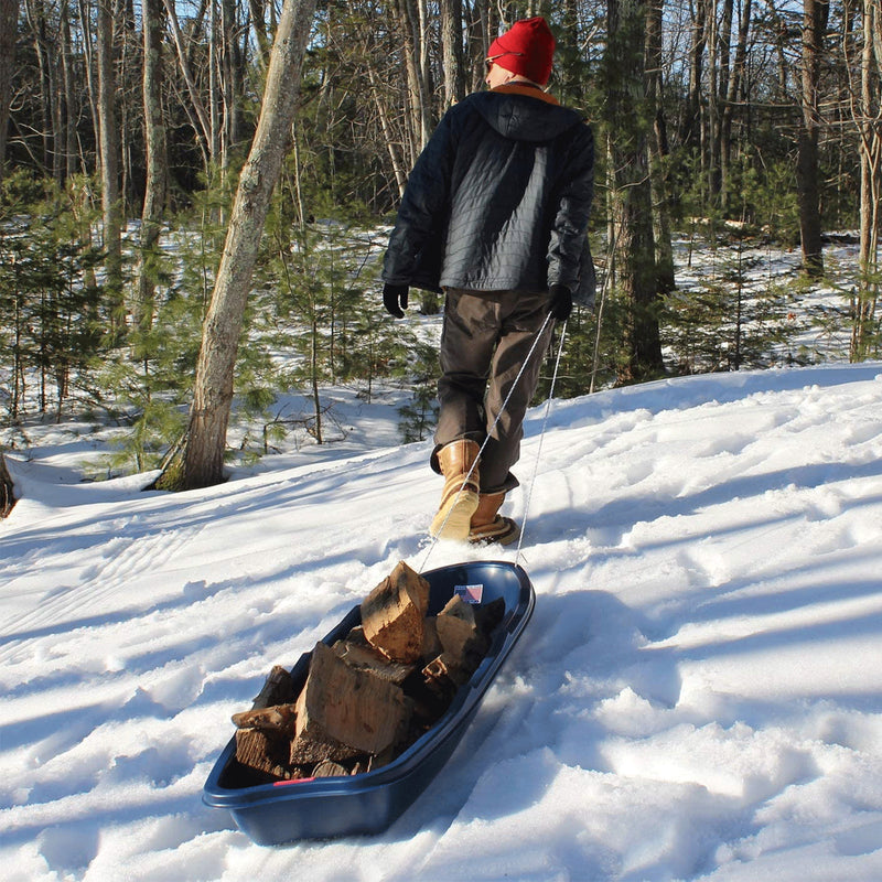 Paricon Flexible Flyer Winter Trek Sled w/ Tow Rope, Ages 4+, 66" (Open Box)