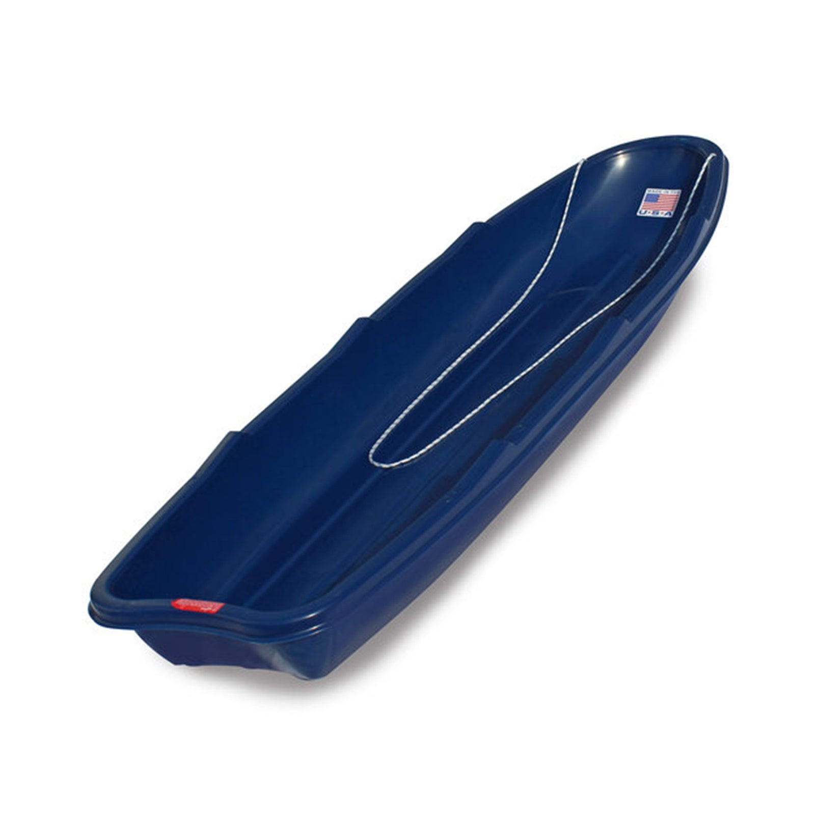 Flexible Flyer Winter Trek 5.5 Foot Plastic Utility Pull Sled w/Tow Rope, Blue - VMInnovations