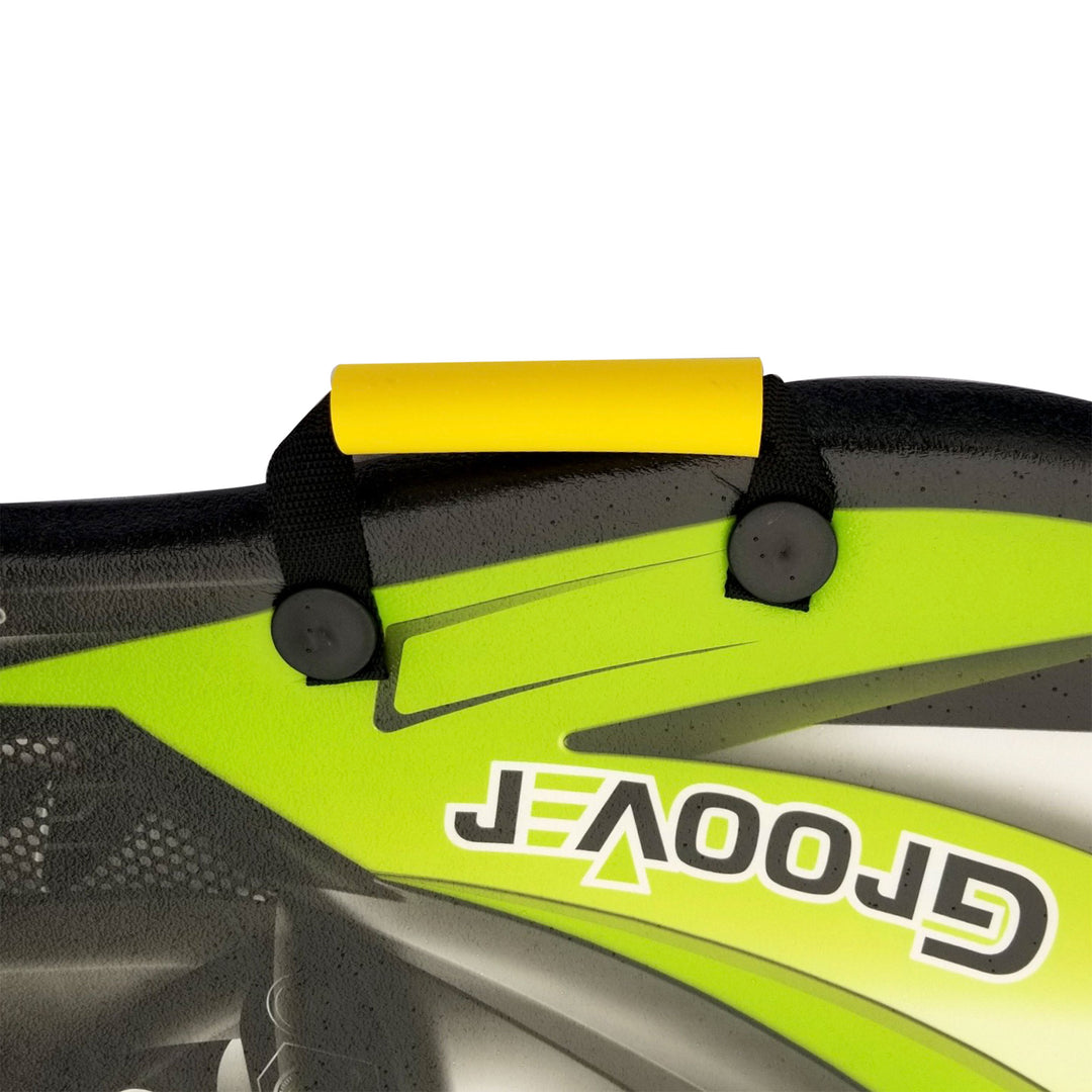 Paricon Flyer 42 Inch High Speed Snowflake Sled for Ages 5 & Up, Green (Used)