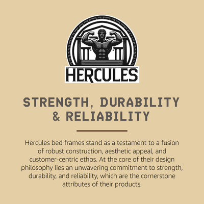 Hercules 4" Foundation Mattress Box Spring Replacement, King (Open Box) - VMInnovations