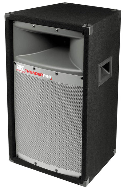 MTX TP1200 12" 300W 2-Way Cabient Tower DJ PA Speaker Audio System (Open Box) - VMInnovations