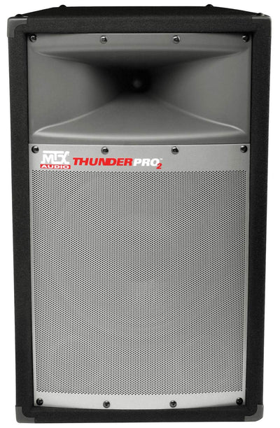 MTX TP1200 12" 300W 2-Way Cabient Tower DJ PA Speaker Audio System (Open Box) - VMInnovations