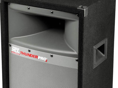 MTX TP1200 12" 300W 2-Way Cabient Tower DJ PA Speaker Audio System (Open Box) - VMInnovations