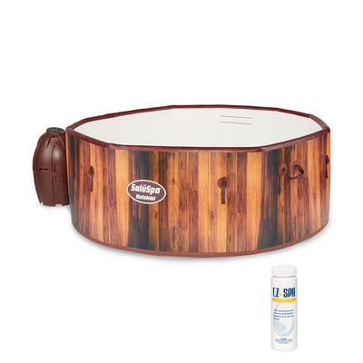 Bestway SaluSpa Helsinki 7 Person Inflatable Hot Tub with Balancing Chemicals