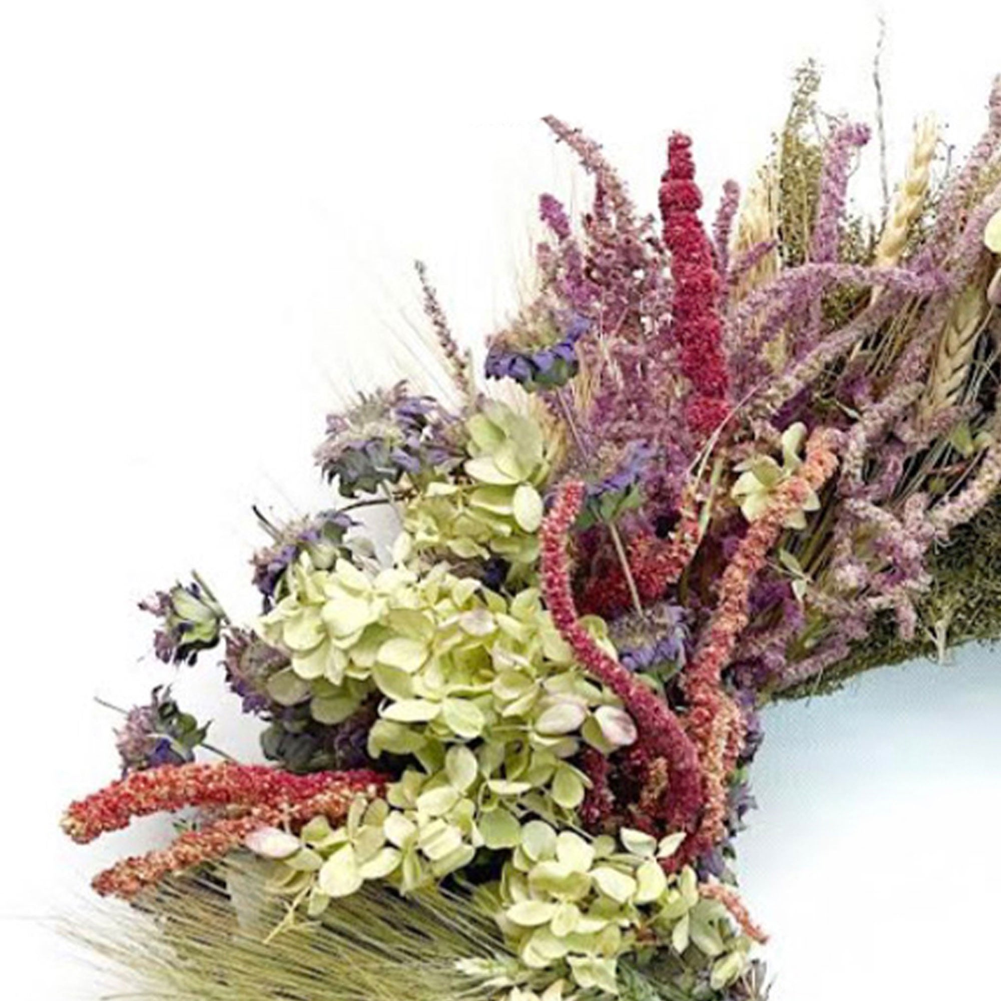 National Tree Company 22" Sloane Parker Seasonal Natural Floral Wreath (Used) - VMInnovations