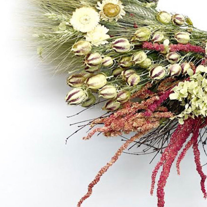 National Tree Company 22" Sloane Parker Seasonal Natural Floral Wreath (Used) - VMInnovations