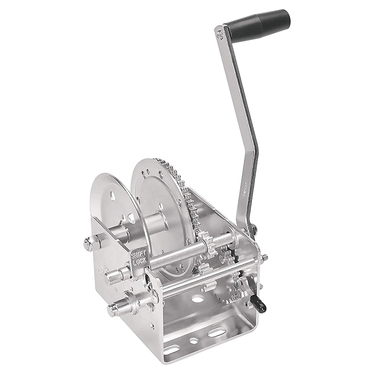 Fulton 142410 2,600 Pound Capacity 2 Way Dual Speed Marine Trailer Boat Winch