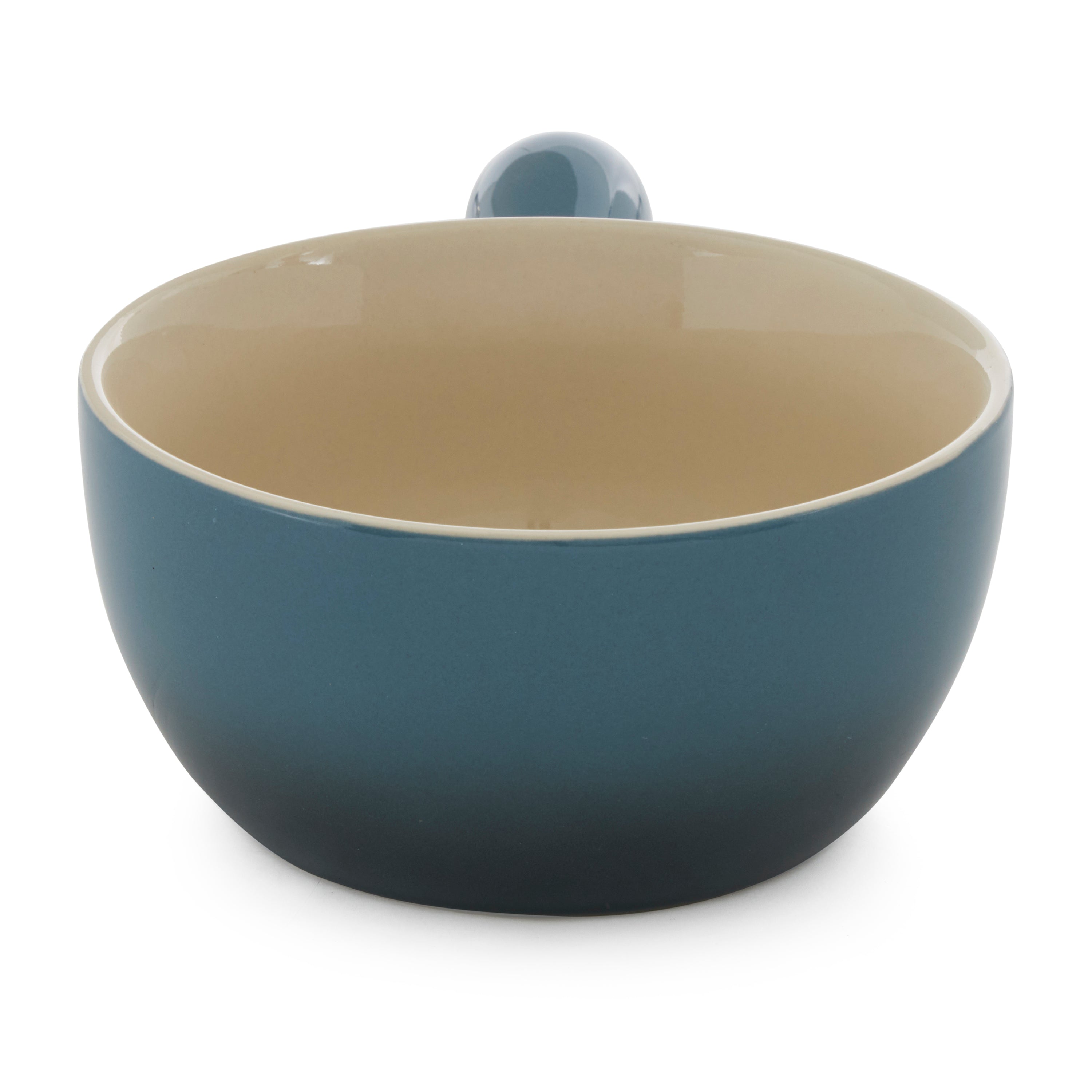 Crock-Pot 22oz Artisan Stoneware Soup Bowl w/ Handle, 2-Pack, Gray Gradient - VMInnovations