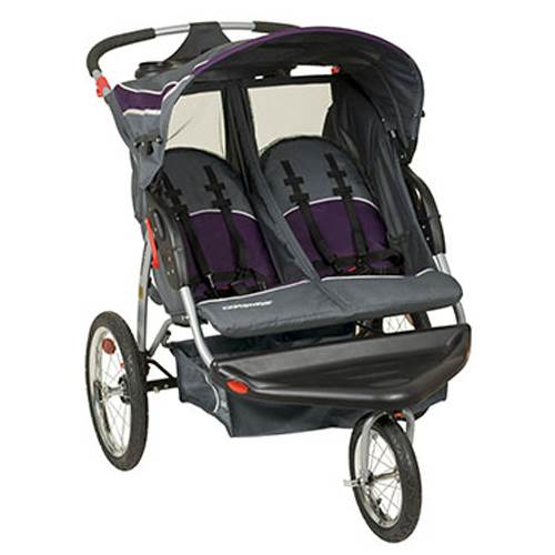 BABY TREND Expedition LX Swivel Double Jogging Stroller