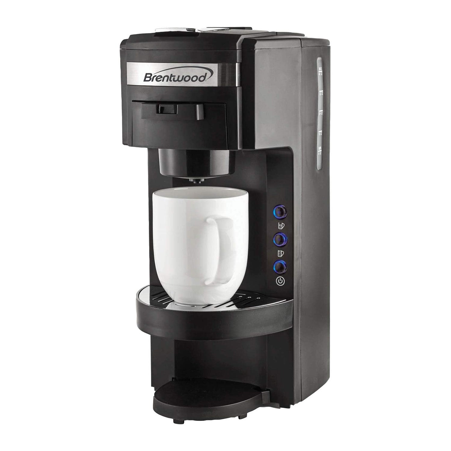 Brentwood Home Kitchen Cold Iced Coffee & Tea Maker Brew Machine w/ Travel Mug