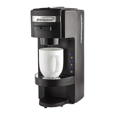 Brentwood Home Kitchen Cold Iced Coffee & Tea Maker Brew Machine w/ Travel Mug