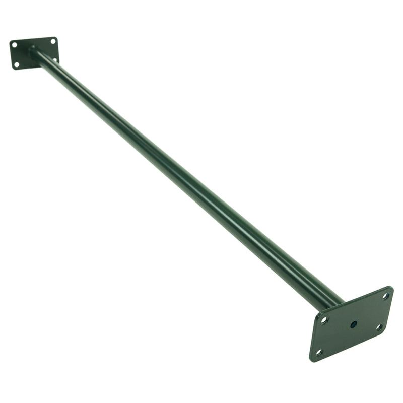 Ultimate Body Press OBL-G Home Gym Outdoor 4 Foot Straight Pull Up Bar, Green
