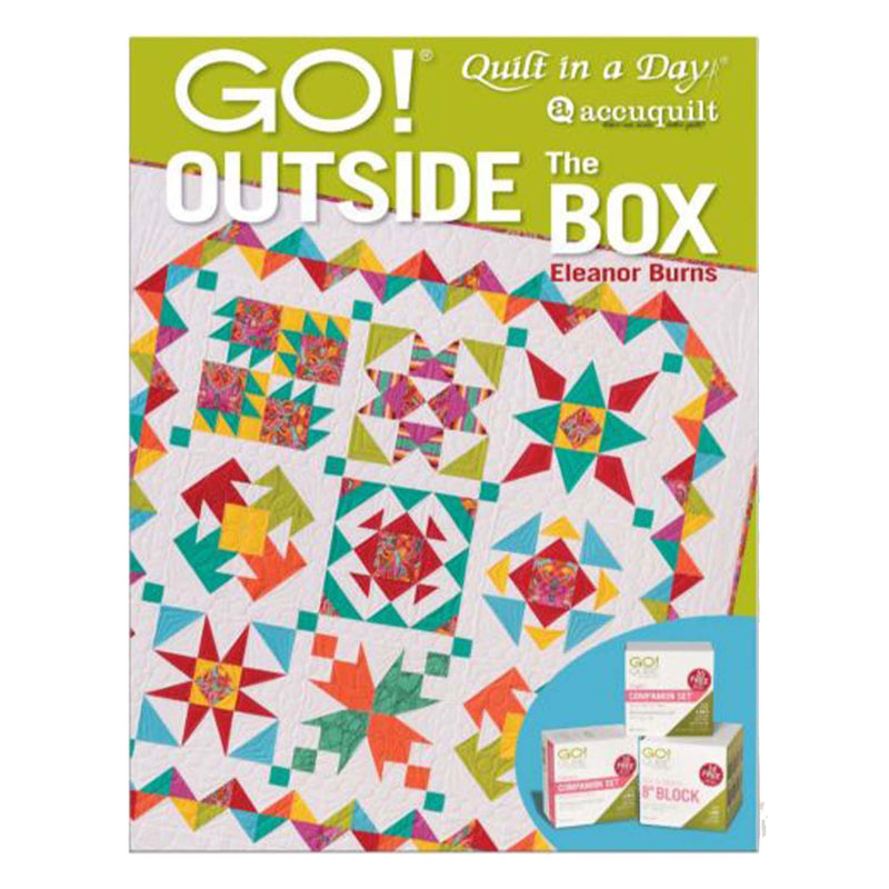 AccuQuilt GO! Outside the Box Quilting Pattern Instruction Book (Open Box)