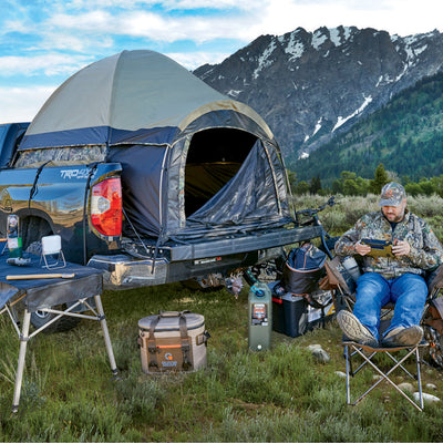 Guide Gear Aluminum Frame Truck Tent for Camping & Hunting, Full Size (Used)