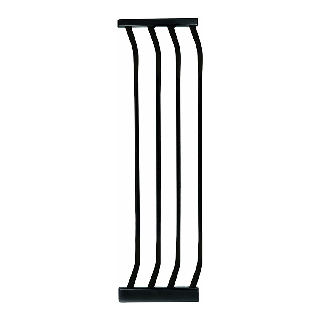 Bindaboo Pet Safety Gate 10.5" Steel Gate Extension, Black, Set of 1 (Open Box)
