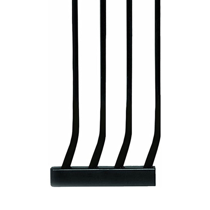 Bindaboo Pet Safety Gate 10.5" Steel Gate Extension, Black, Set of 1 (Open Box)
