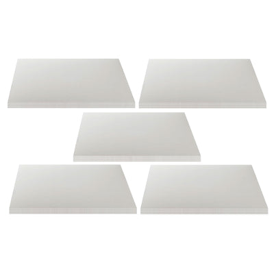 Achim Home Furnishings Nexus Peel & Stick Vinyl Floor Tile, Solid White, 100pk
