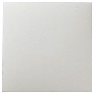 Achim Home Furnishings Nexus Peel & Stick Vinyl Floor Tile, Solid White, 40pk