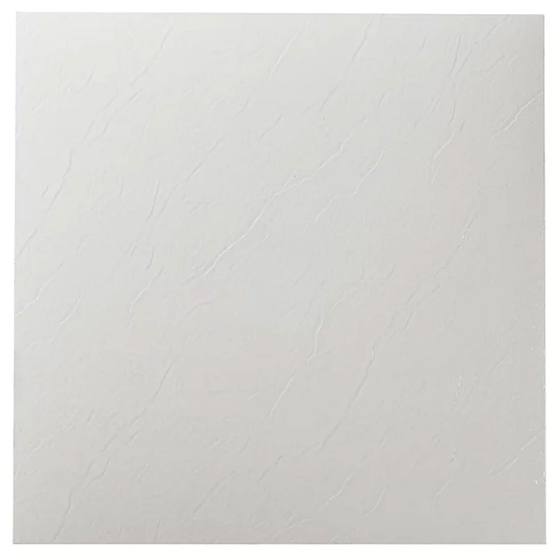 Achim Home Furnishings Nexus Peel & Stick Vinyl Floor Tile, Solid White, 100pk