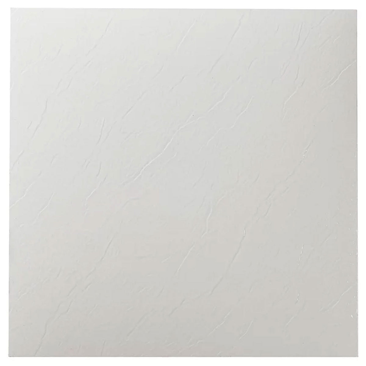 Achim Home Furnishings Nexus Peel & Stick Vinyl Floor Tile, Solid White, 100pk