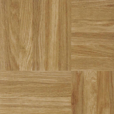 Achim Home Furnishings Nexus Peel & Stick Vinyl Floor Tile, Oak Parquet, 40pk