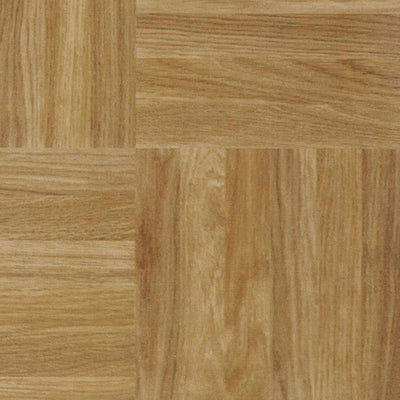 Achim Home Furnishings Nexus Peel & Stick Vinyl Floor Tile, Oak Parquet, 40pk