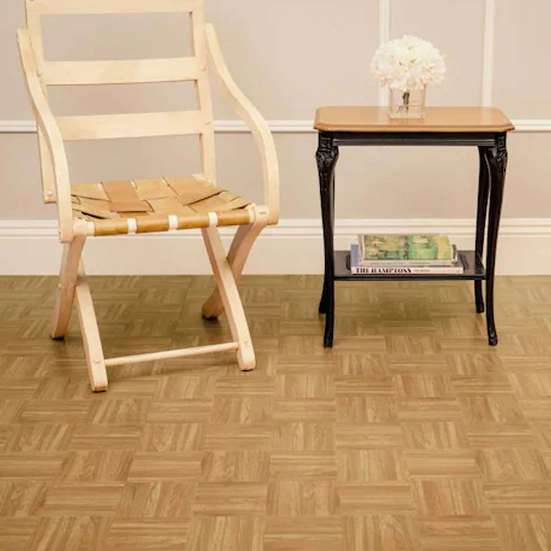 Achim Home Furnishings Nexus Peel & Stick Vinyl Floor Tile, Oak Parquet, 60pk