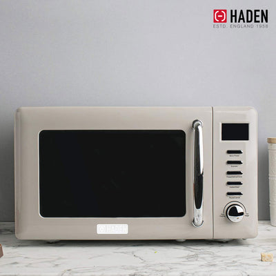 Haden Dorset 12 Cup Programmable Coffee Maker with Countertop Microwave, Putty - VMInnovations