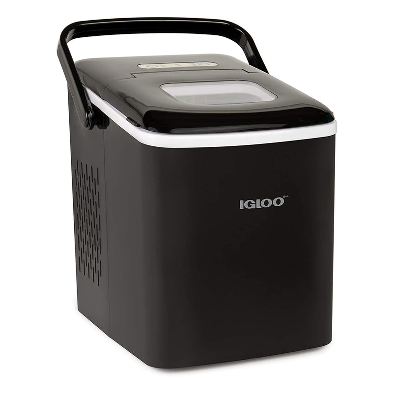 Igloo Portable Countertop Ice Maker Machine, 26 Pound Per Day Capacity, Black