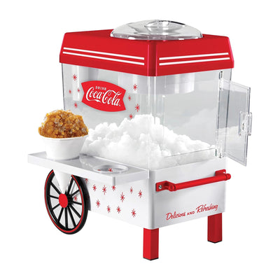 Nostalgia Coca-Cola 20oz Countertop Snow Cone Maker Machine (Open Box) - VMInnovations