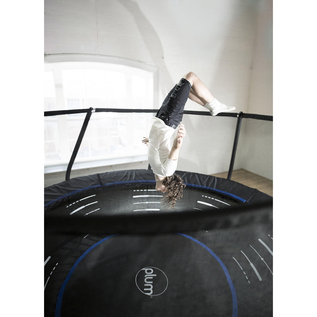 Plum 30380 Curved Bowl Design Freebound Extra Large 13.6 Foot Circular Trampoline