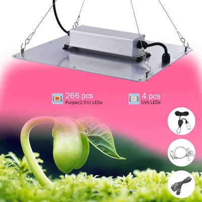Carambola 2x2 Foot LED Far Red Spectrum Hydroponics Grow Light (Open Box)